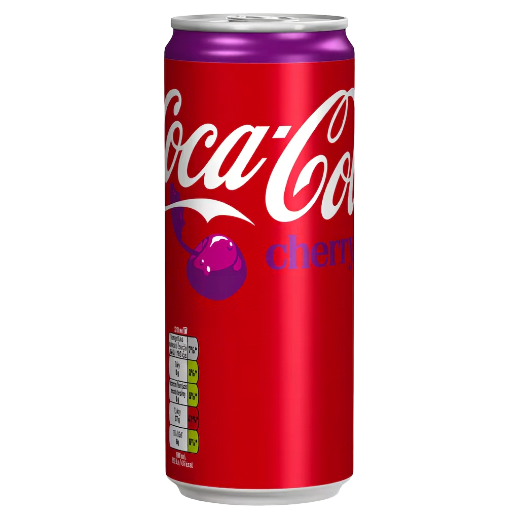 Cherry Coke 0.33L Slim Can