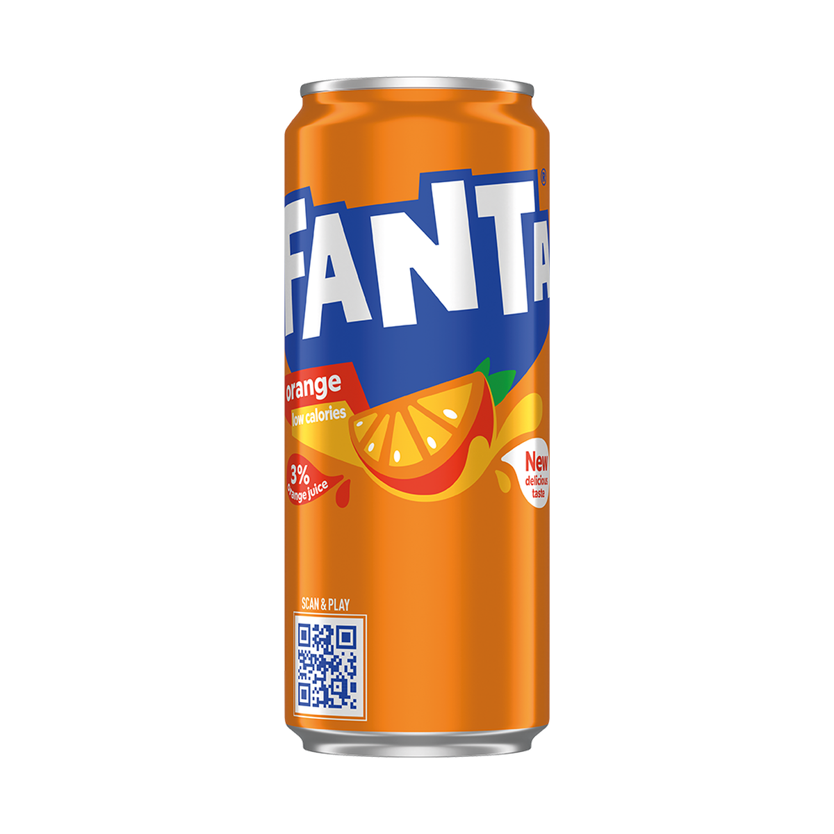 Fanta Orange 0.33L Slim Can